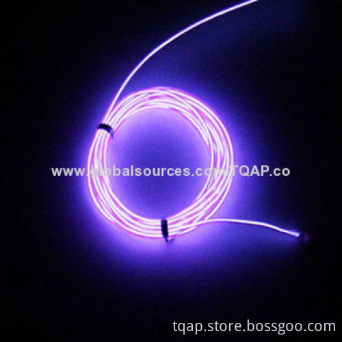 EL cable, 2.3mm, Purple